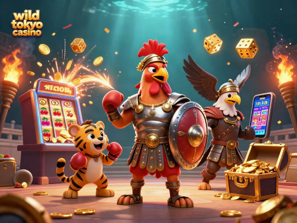 Engage in thrilling gameplay at wild tokyo casino with dynamic 3D slot machines and exciting game elements.